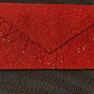 New Beaded clutch bag